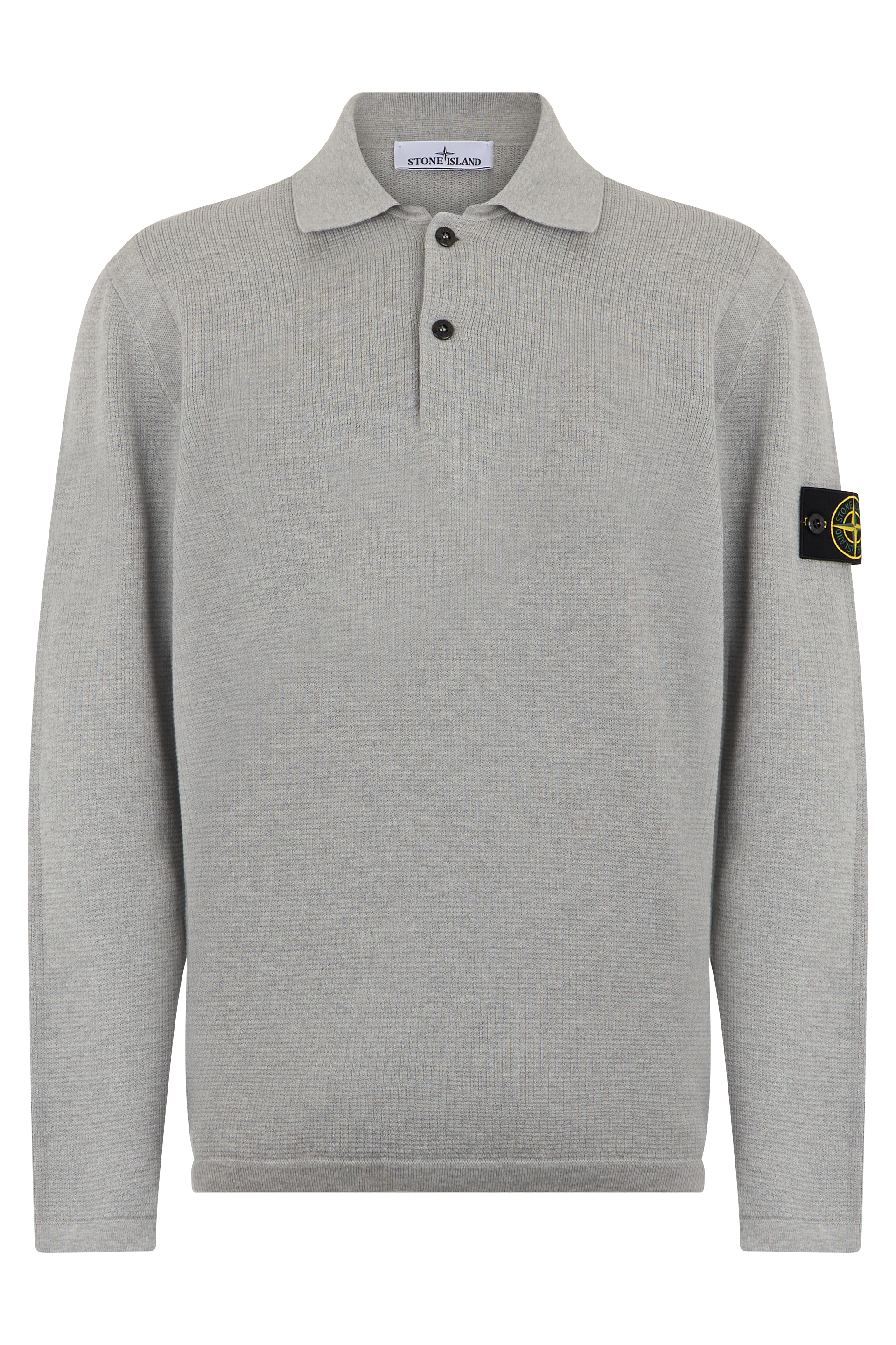 Polo sweater in cotton