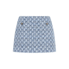 Mini dress with decorative buttons