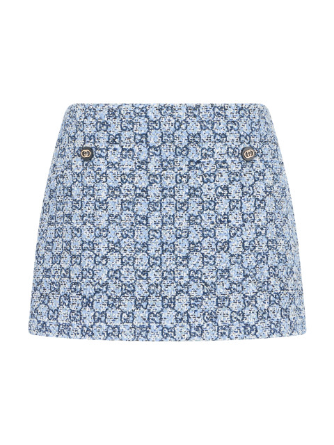 Mini dress with decorative buttons