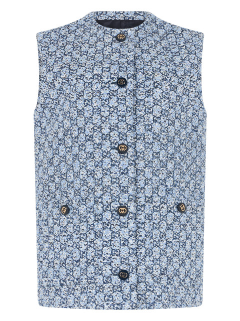 Vest With Decorative Buttons