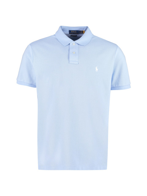 Cotton-piqué polo shirt