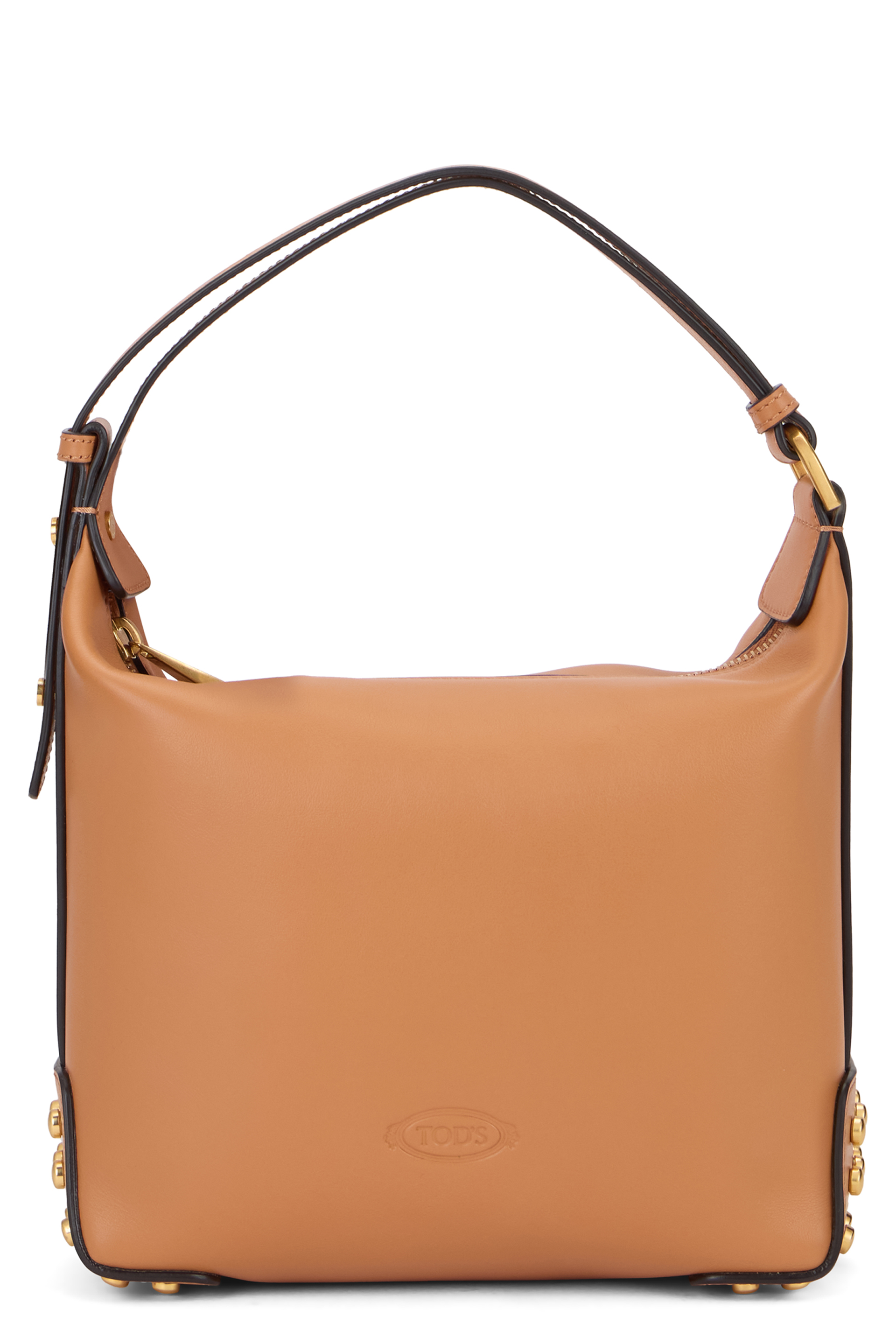 Mini Bag Metal Dots in Leather