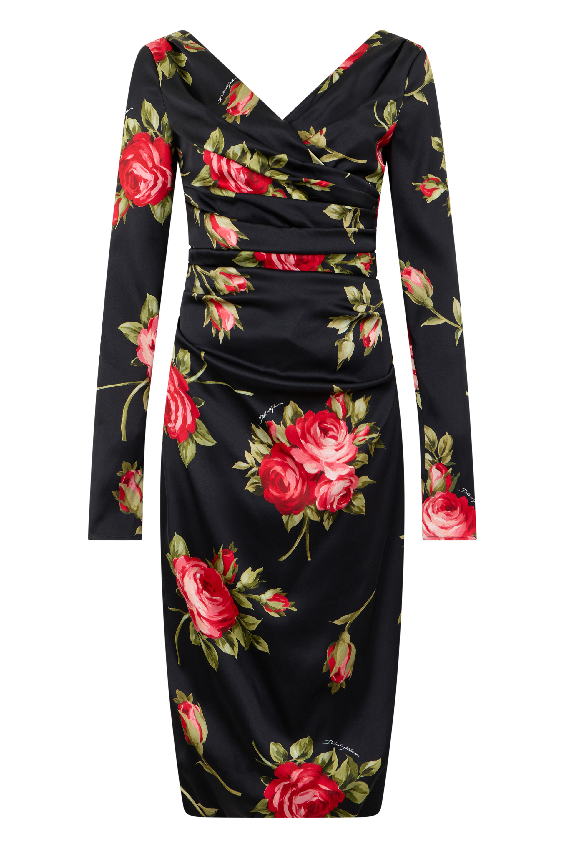 Midi floral dress
