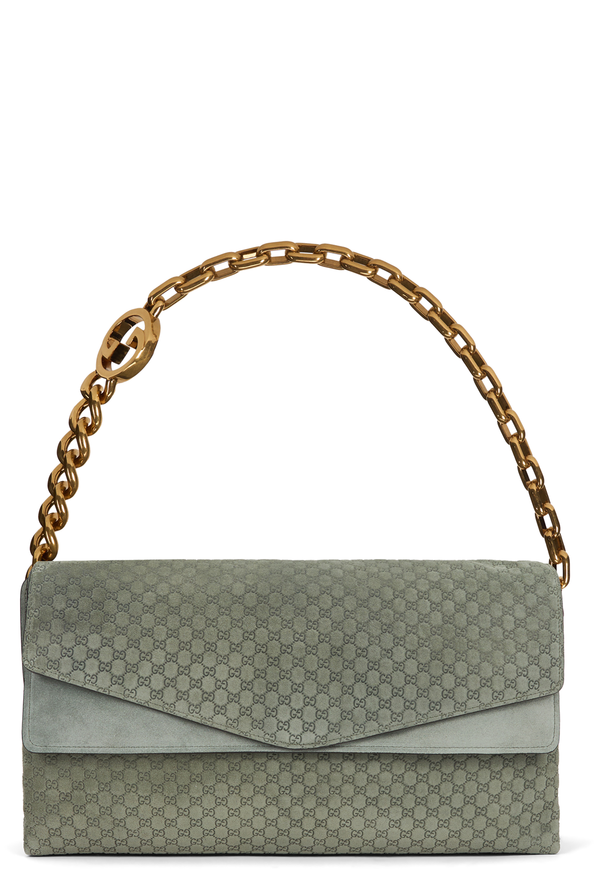 Shoulder bag with chain large size