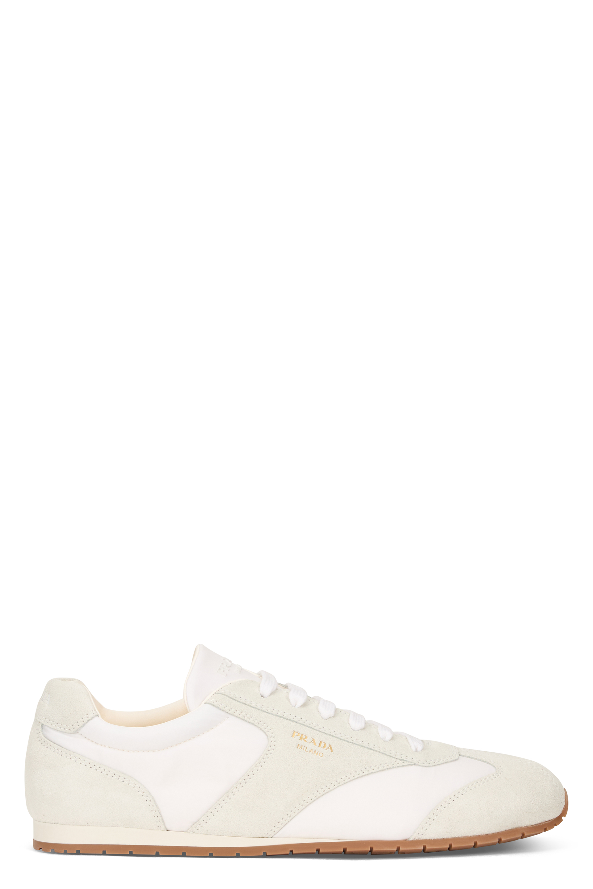 Low-top sneakers Bimat in re-nylon and suede