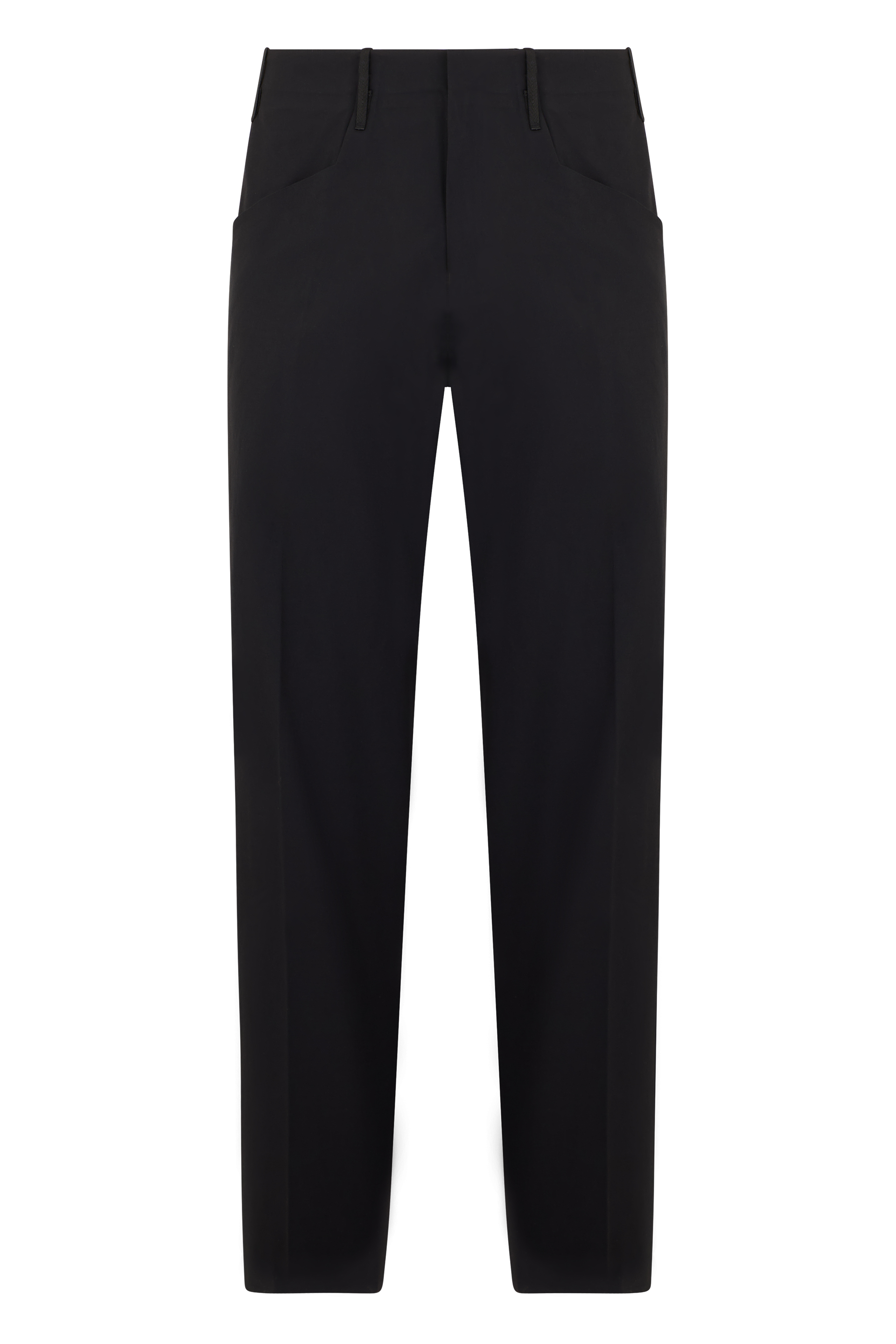 Straight technical trousers