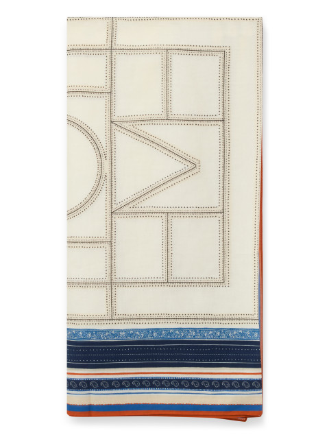 Foulard sarong in cotton blend