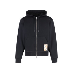 Cotton full zip hoodie