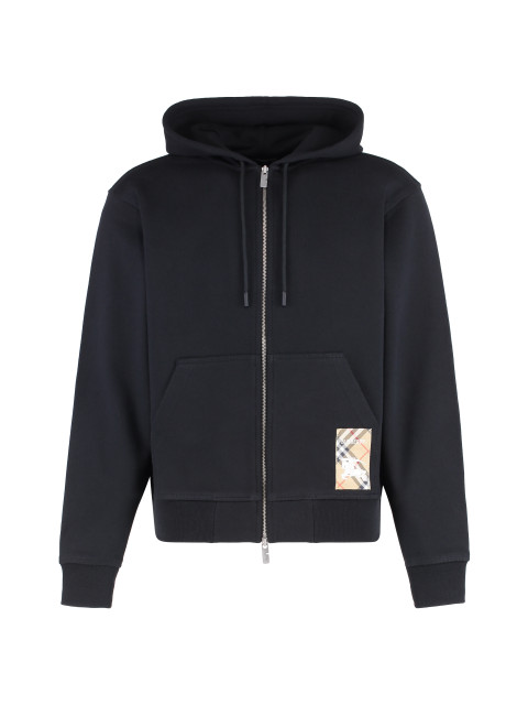 Cotton full zip hoodie