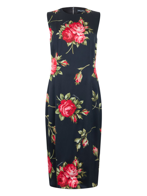 Floral midi dress