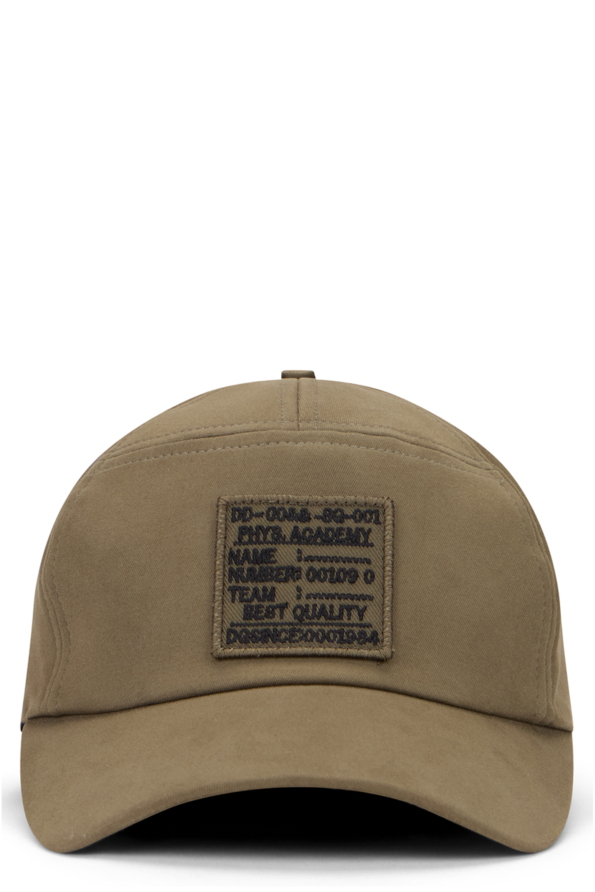 Cotton hat with embroidery