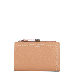 Hammered leather wallet