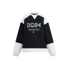 Cotton sweatshirt with print
