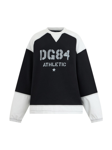 Cotton sweatshirt with print