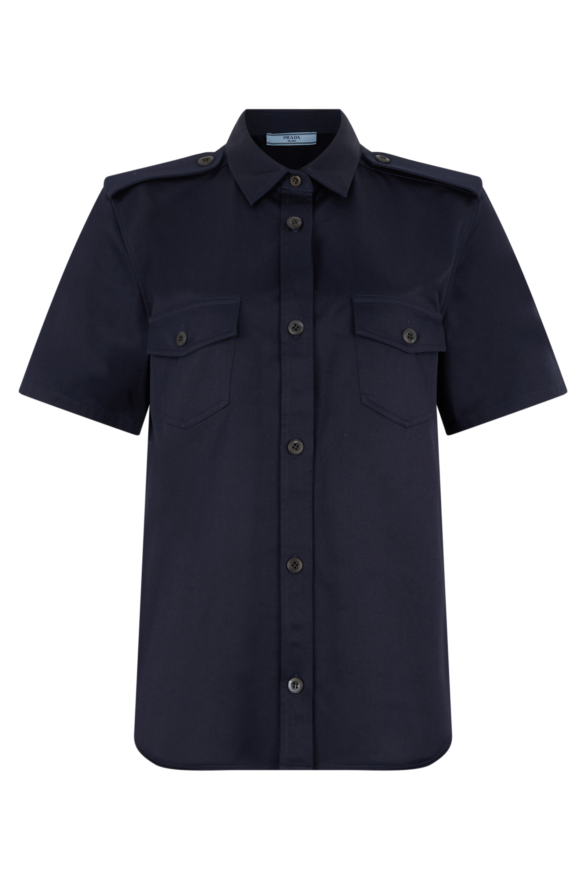 Short sleeve shirt in cotton