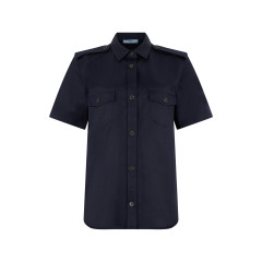 Short sleeve shirt in cotton