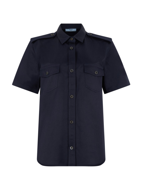 Short sleeve shirt in cotton