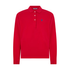 Polo in Piqué with long sleeves