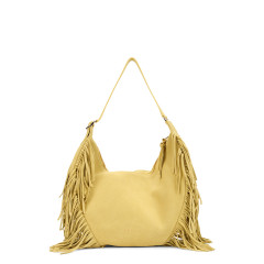 Isla suede bag with fringes