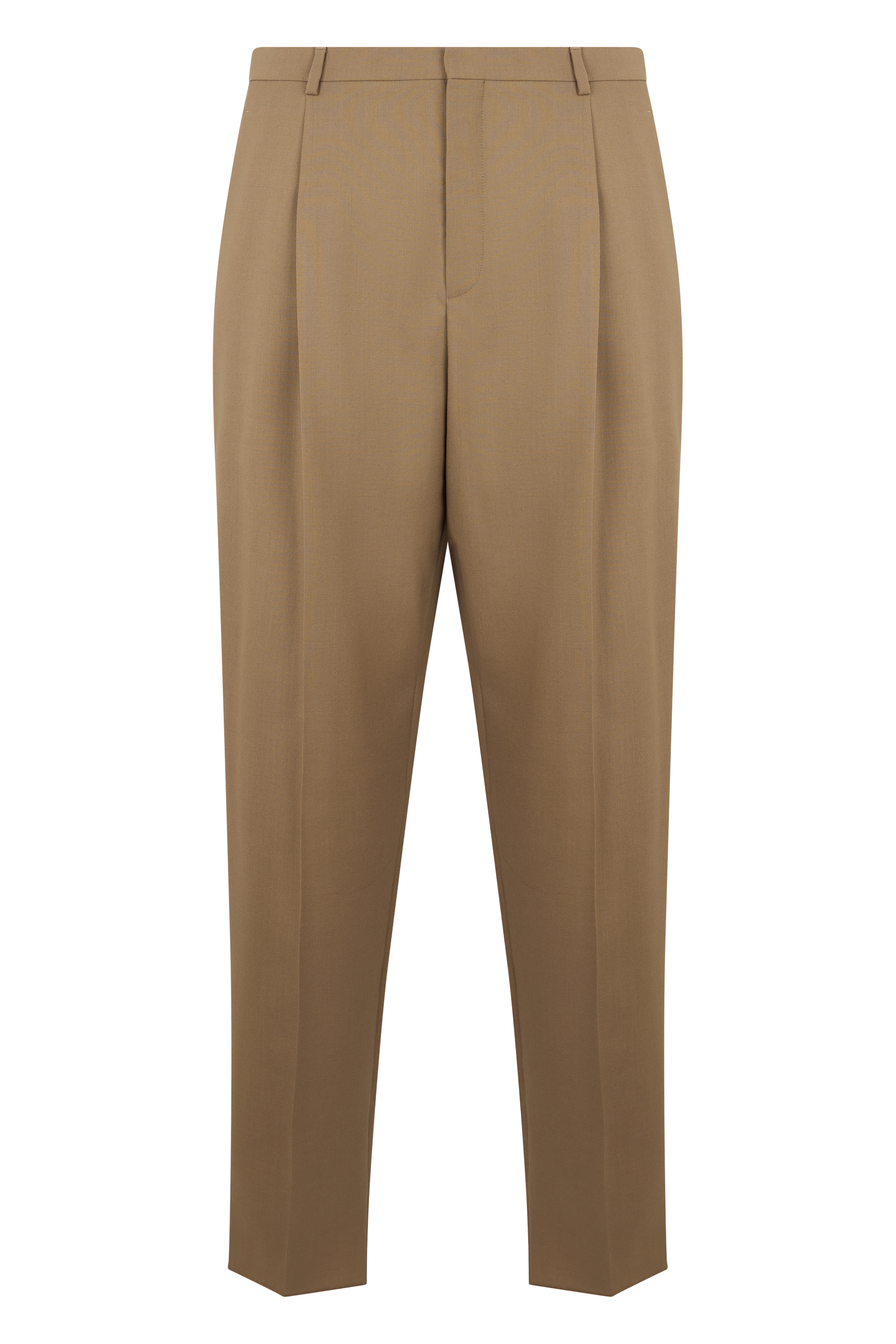 Tailored trousers in a wool and mohair blend