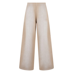 Tracksuit pants with distressed effect