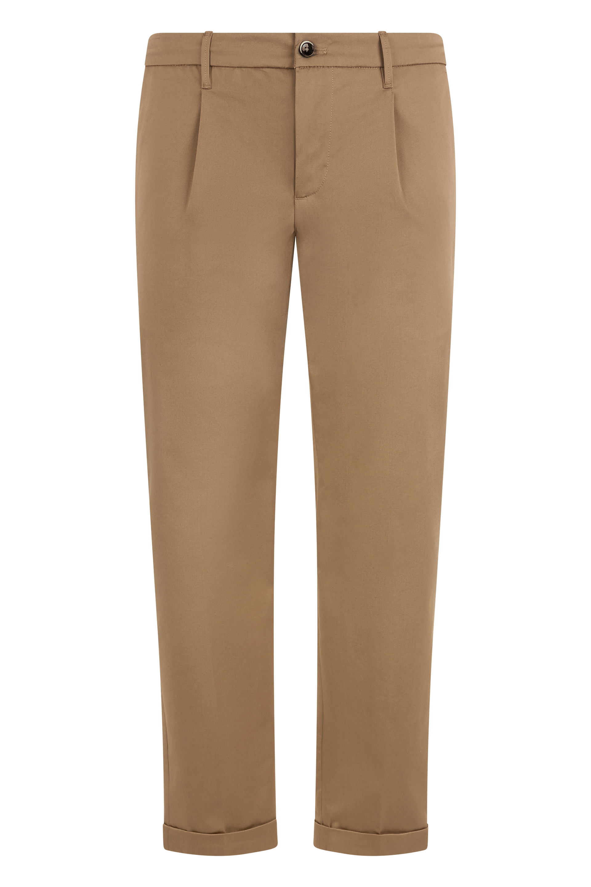 Slim fit cotton pants