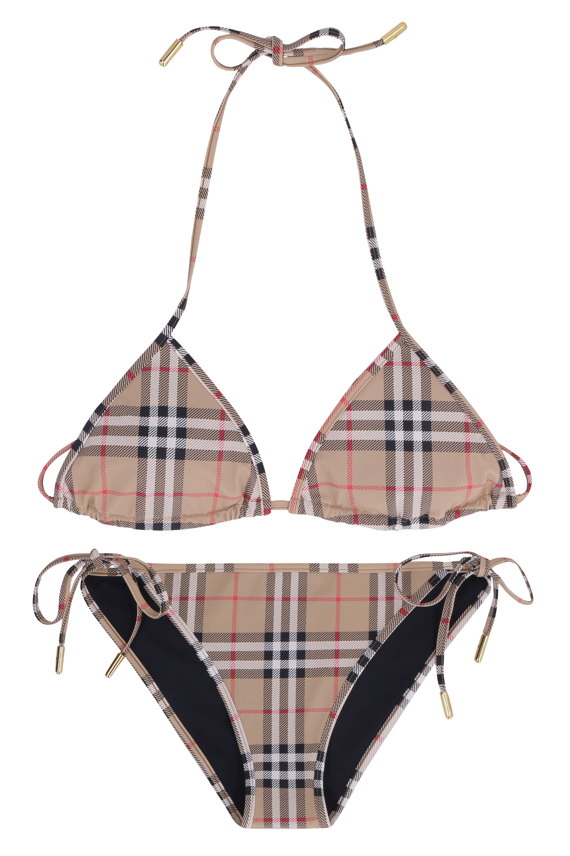 Bikini with triangle bra