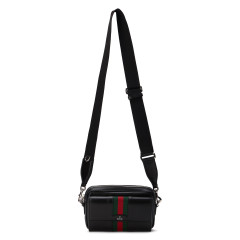 Leather shoulder bag