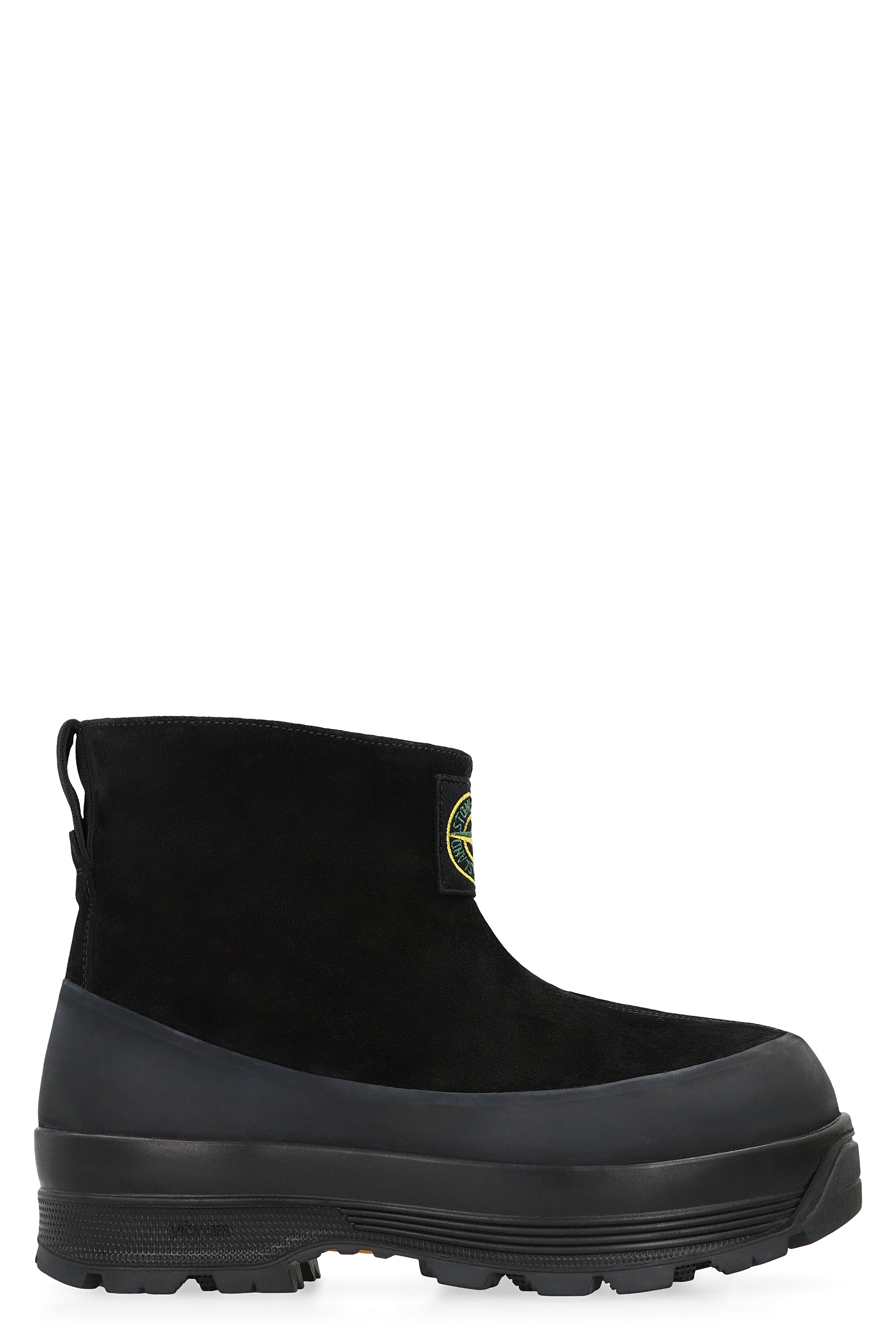Suede ankle boots