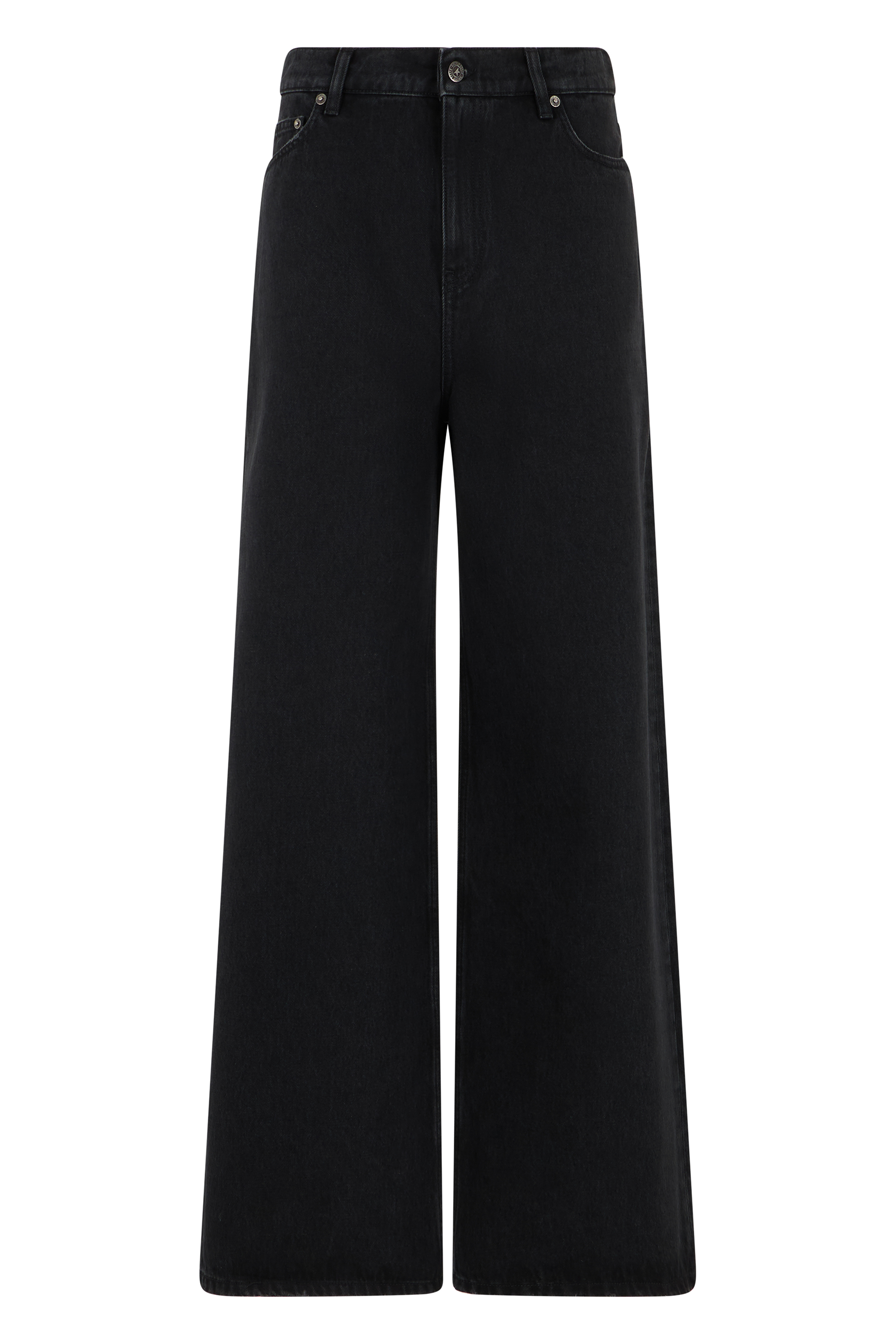 Loose jeans in cotton