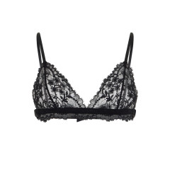Lace triangle bralette