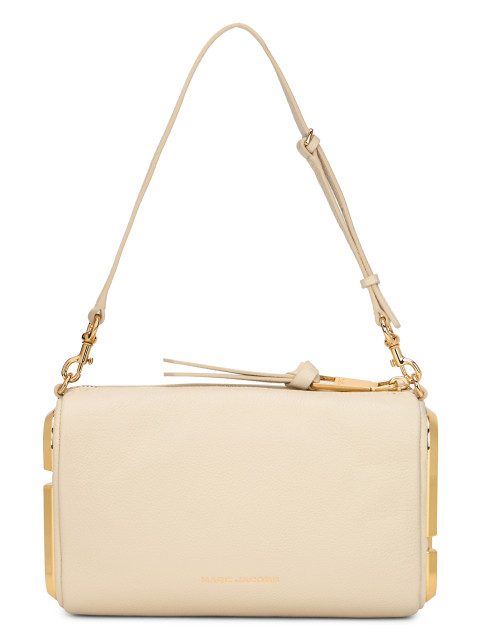 Snapshot shoulder bag in leather