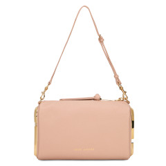 Snapshot leather shoulder bag