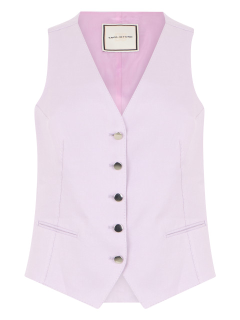 Linen vest