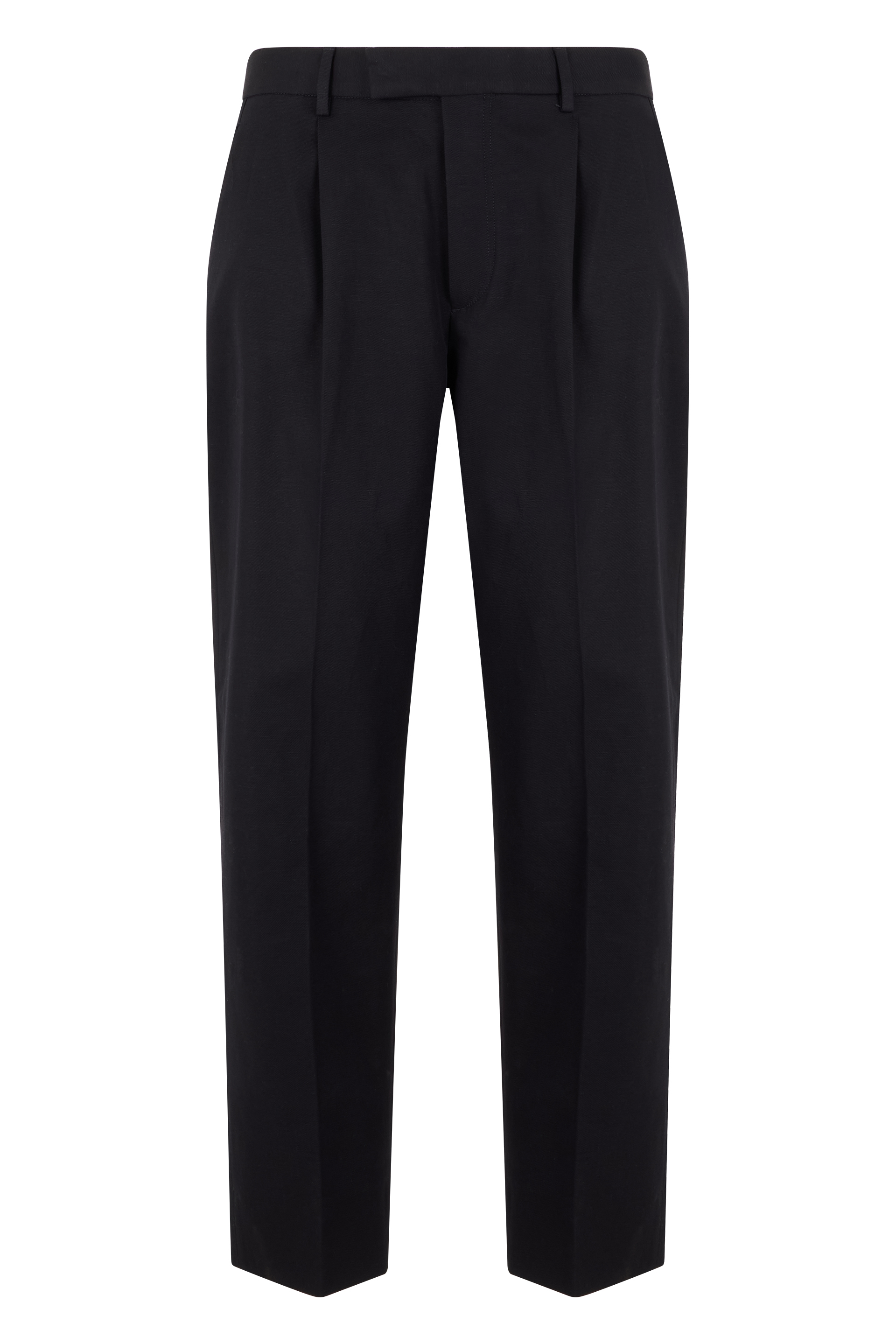 Cotton and linen pants