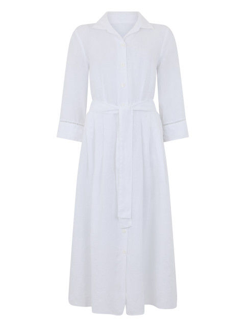 Long linen dress