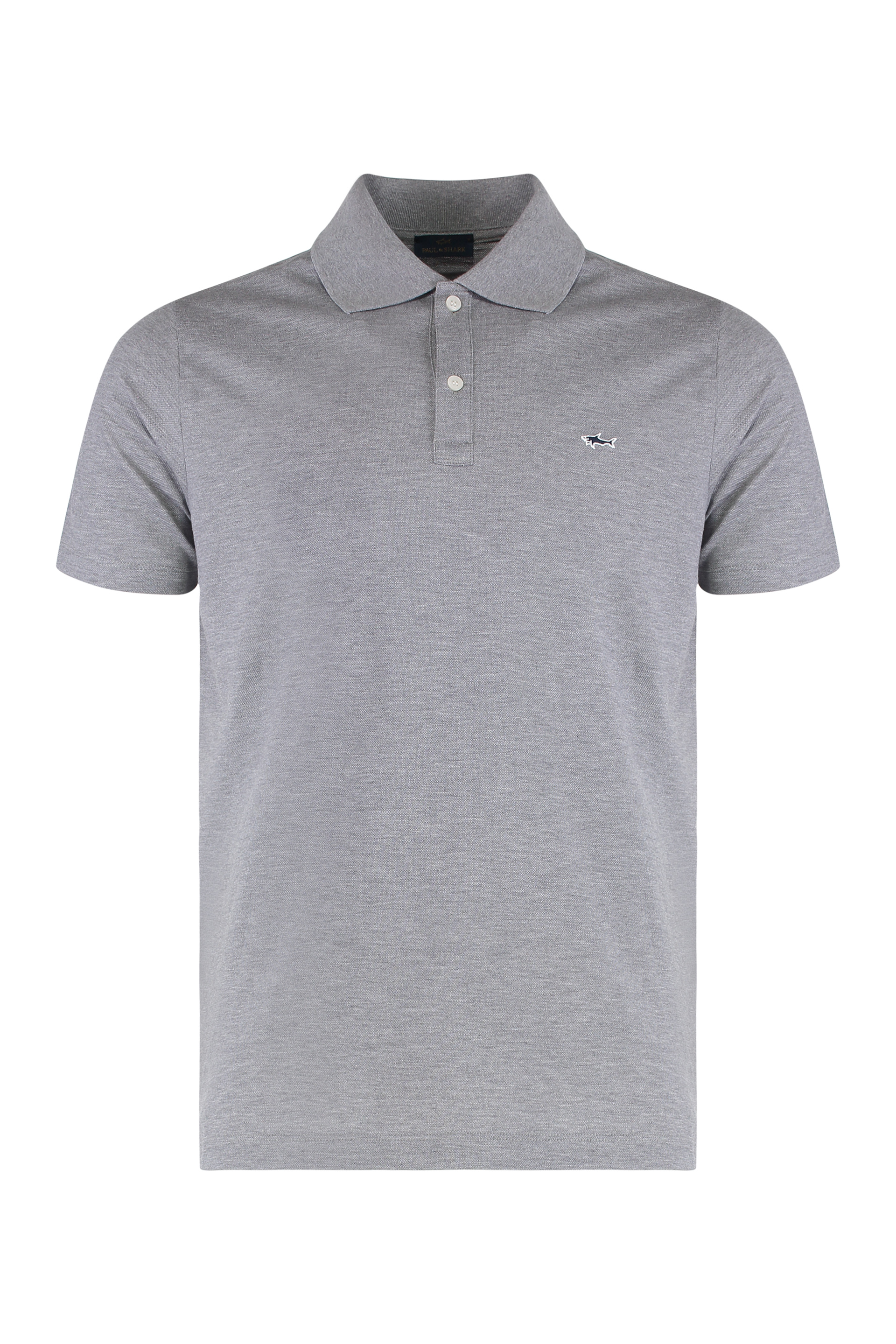 Cotton piqué polo shirt