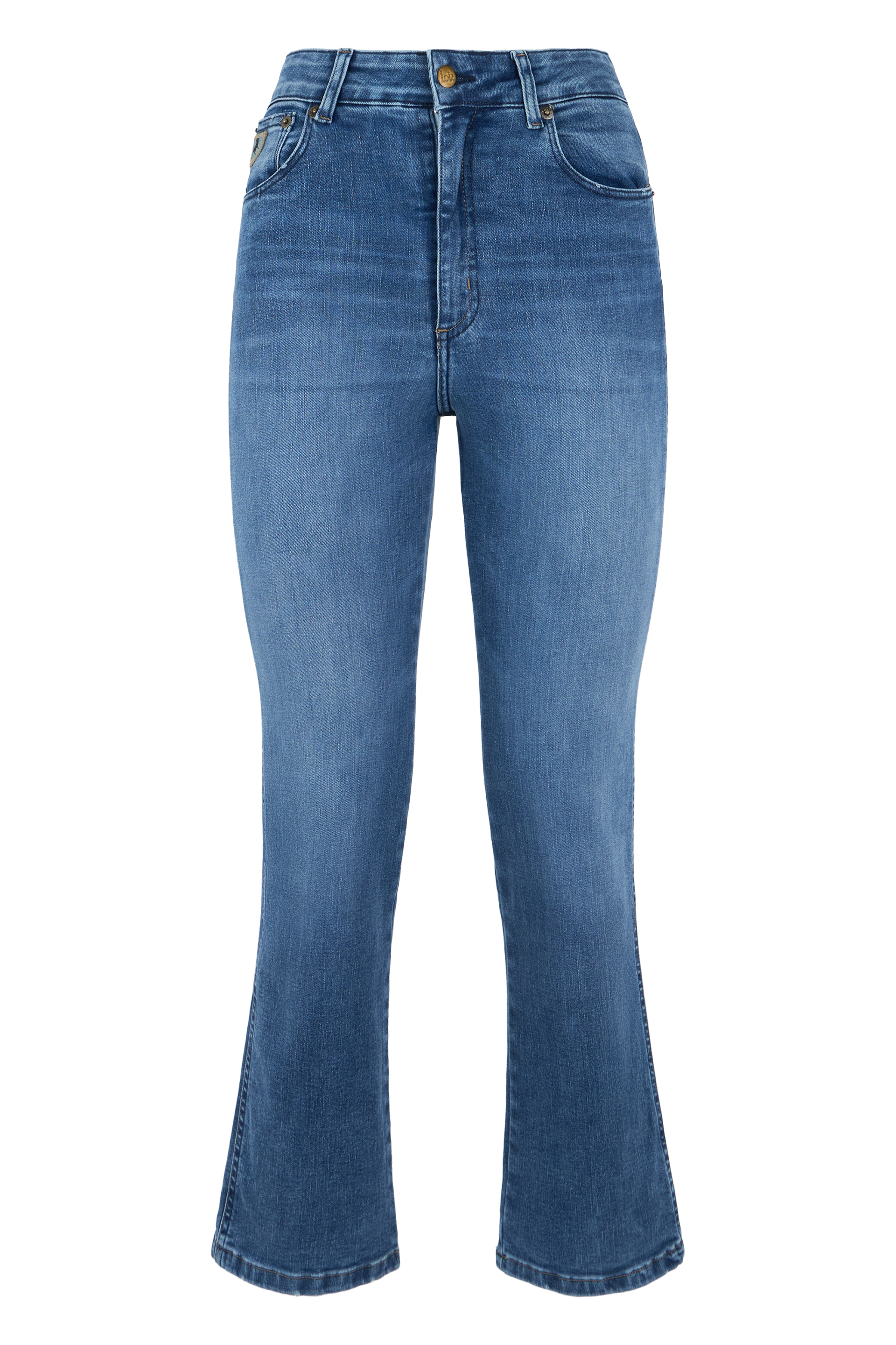 Flared jeans in cotton