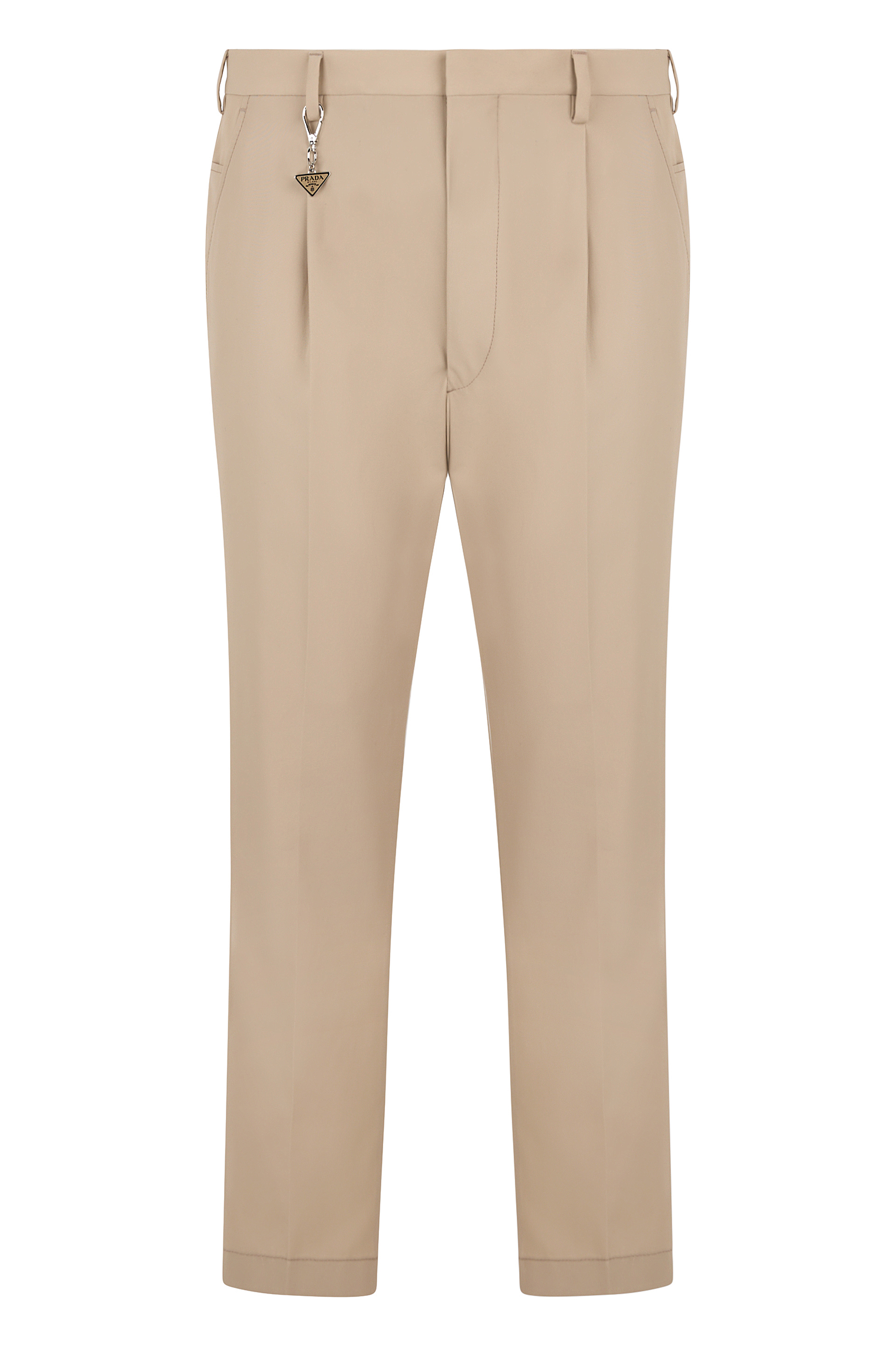Tailored trousers with logo