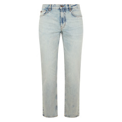 Jeans with five pockets in denim cotton