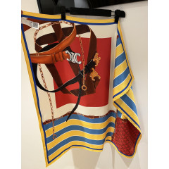 Silk twill scarf