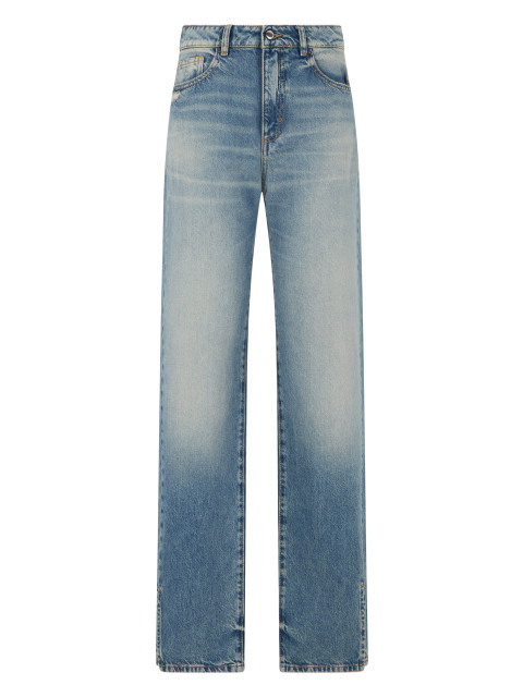 Straight jeans in cotton