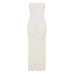 Long lace dress
