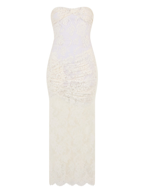 Long lace dress