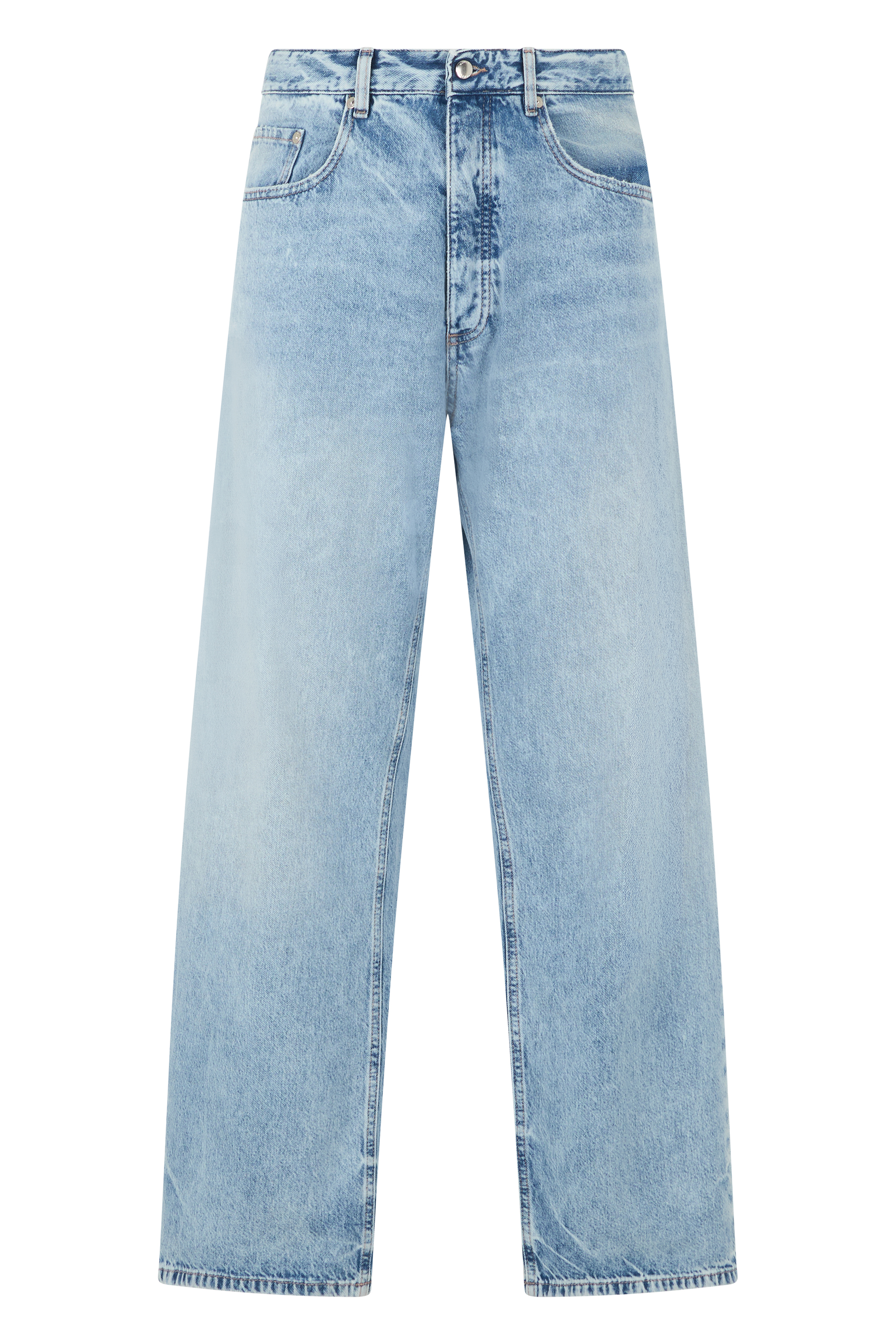 Straight jeans in cotton