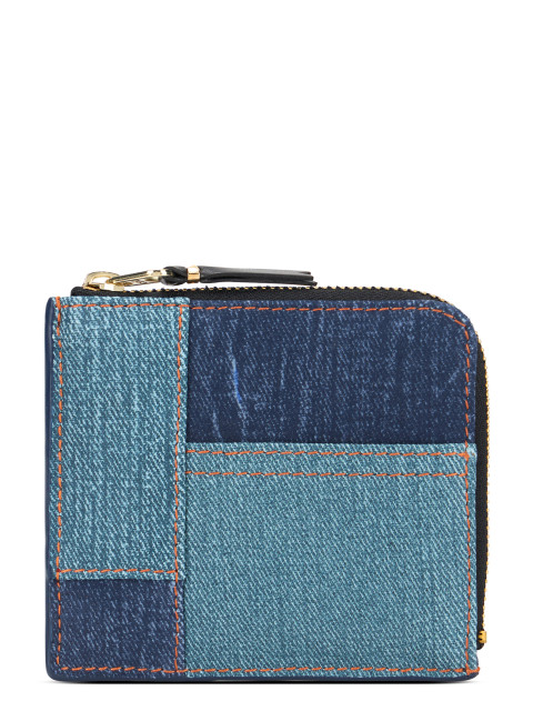 Compact wallet with zip