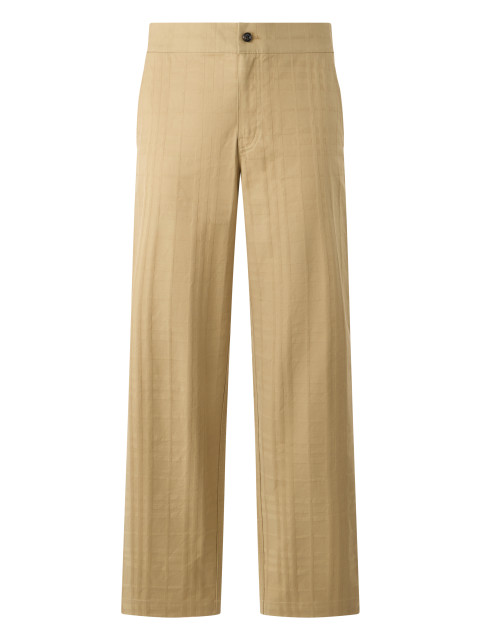 Straight pants in cotton
