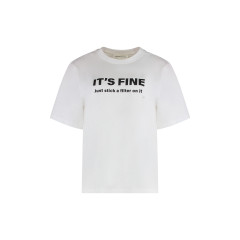 Crew neck t-shirt in cotton