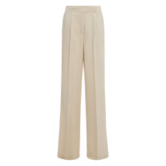 Wide-leg high-waisted pants