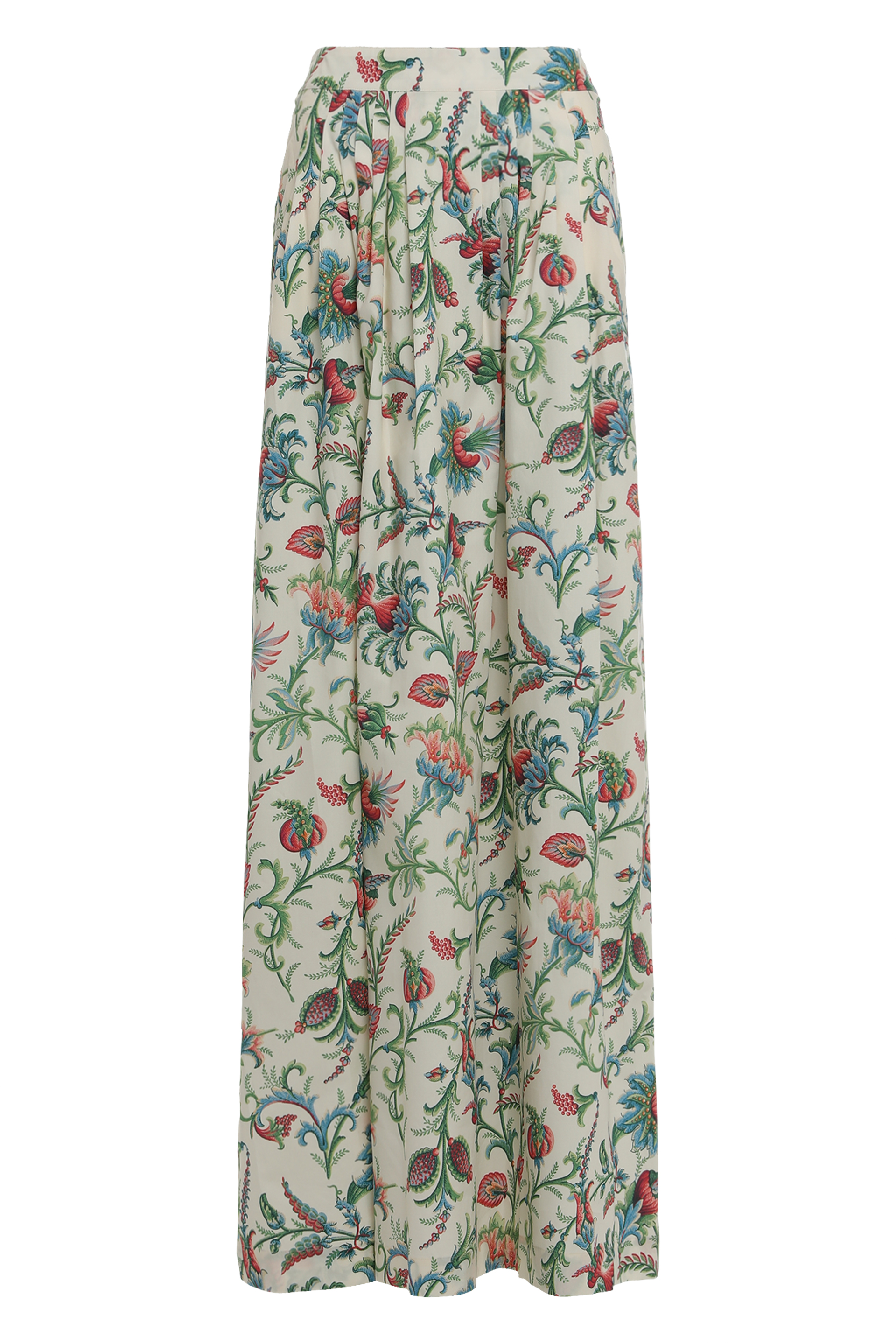 Long printed skirt